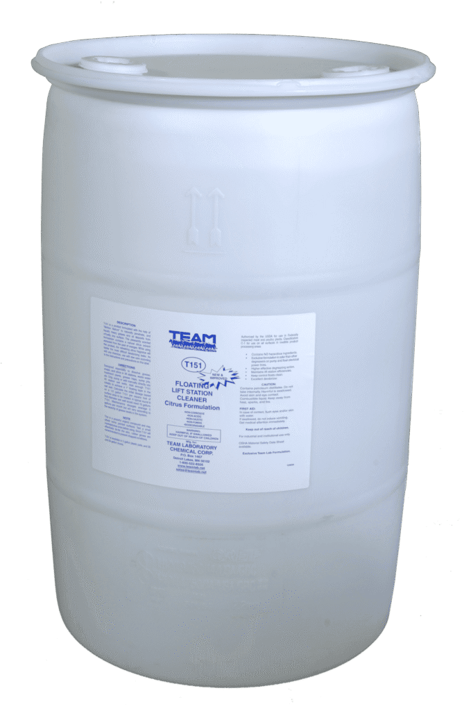 Floating Lift Station Cleaner from Team Lab