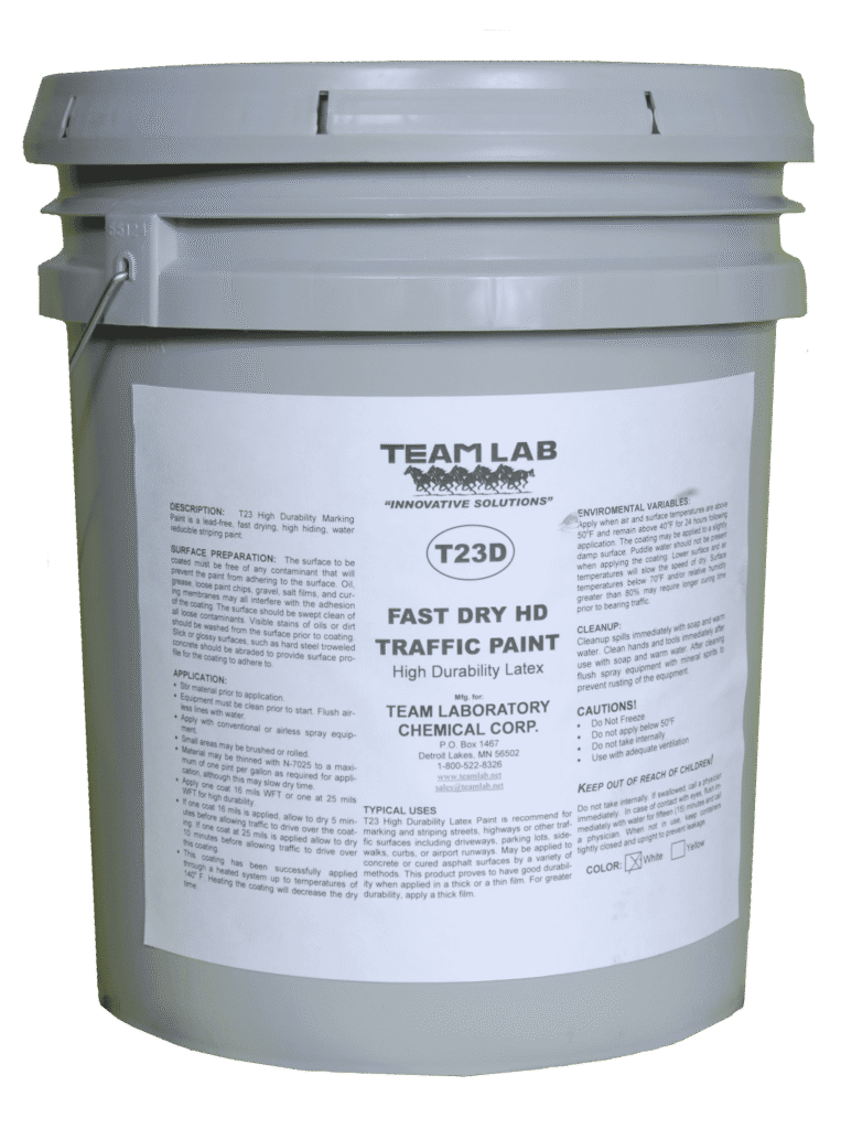 Fast Dry HD Traffic Paint from Team Lab