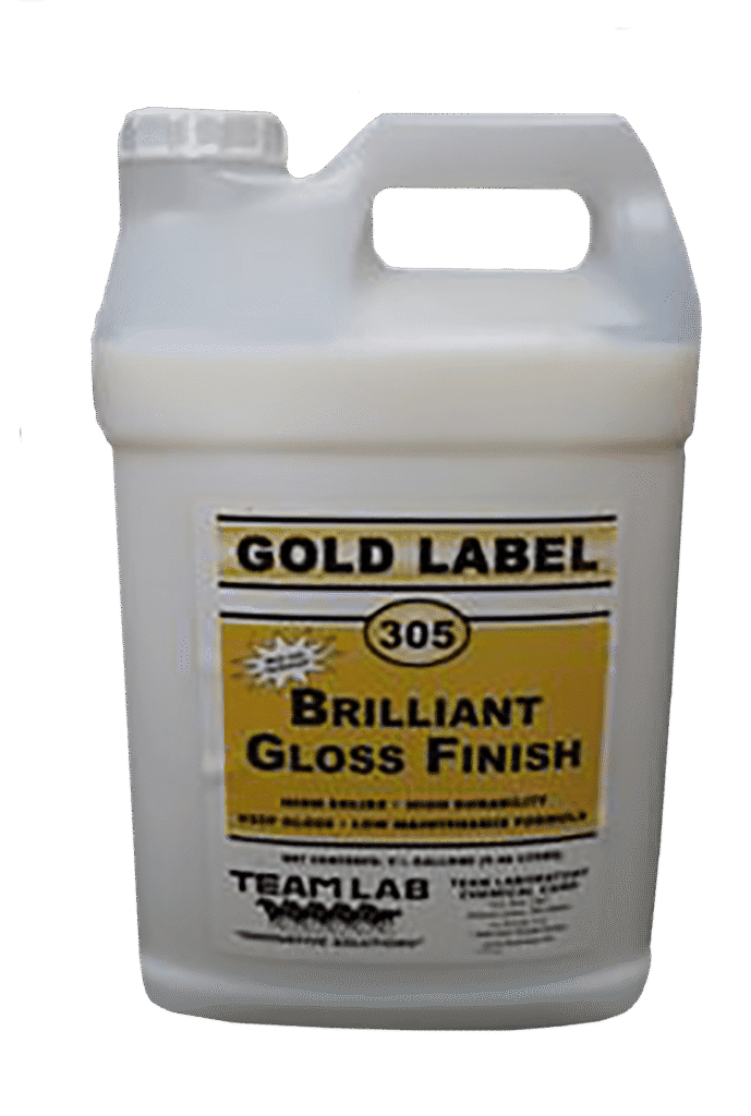 Gold Label Brilliant Gloss Finish from Team Lab